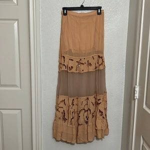 Free people maxi skirt